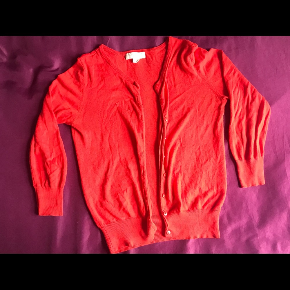 ‼️FINAL PRICE Forever 21 Red cardigan
